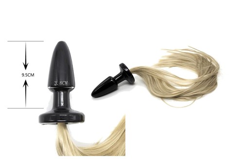 Plug anale grande pvc con - anale,