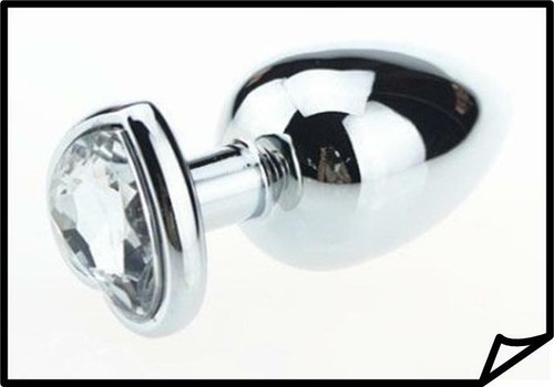 Plug anale coda metallo - coda,