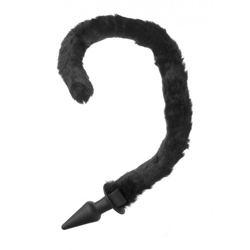 Plug anale con - coda, dilatatore