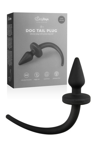 Fallo anale silicone nero - fallo,