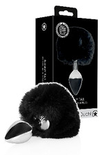 Plug anale in metallo con coda