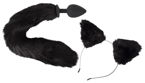 Set pet play plug con - plug, coda
