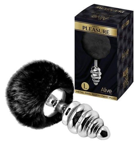 Plug anale grande metallo - plug,