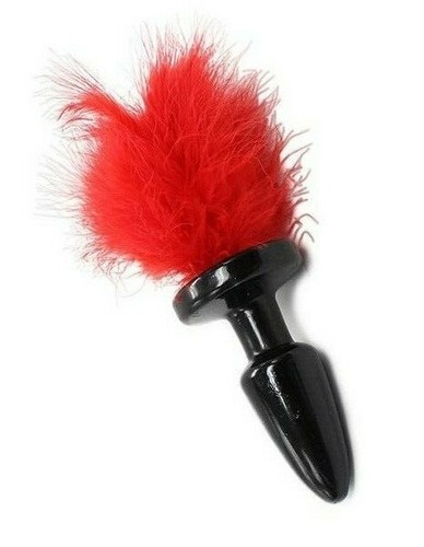 Plug anale nero - , con