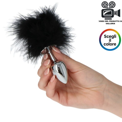Plug anale dildo con - coda, e